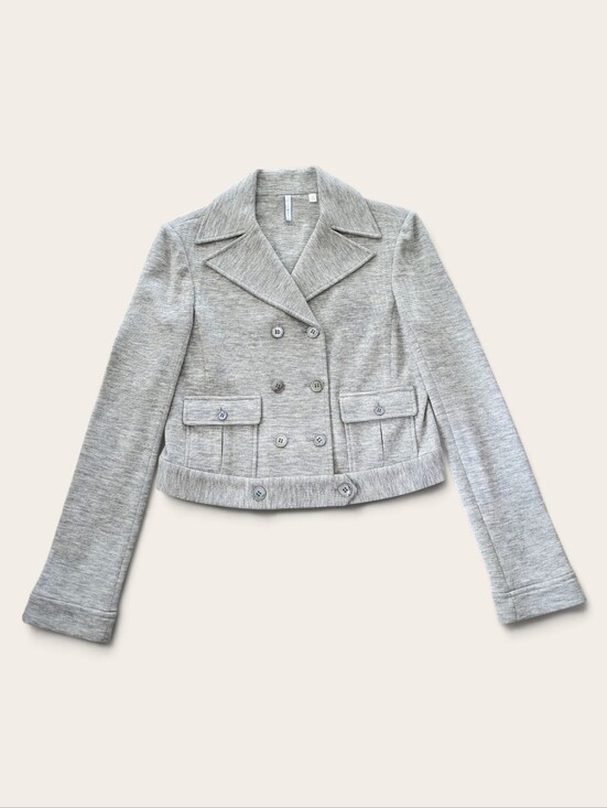 Iisli Jackets & Blazers - Iisli Women’s Gray Wool Jacket